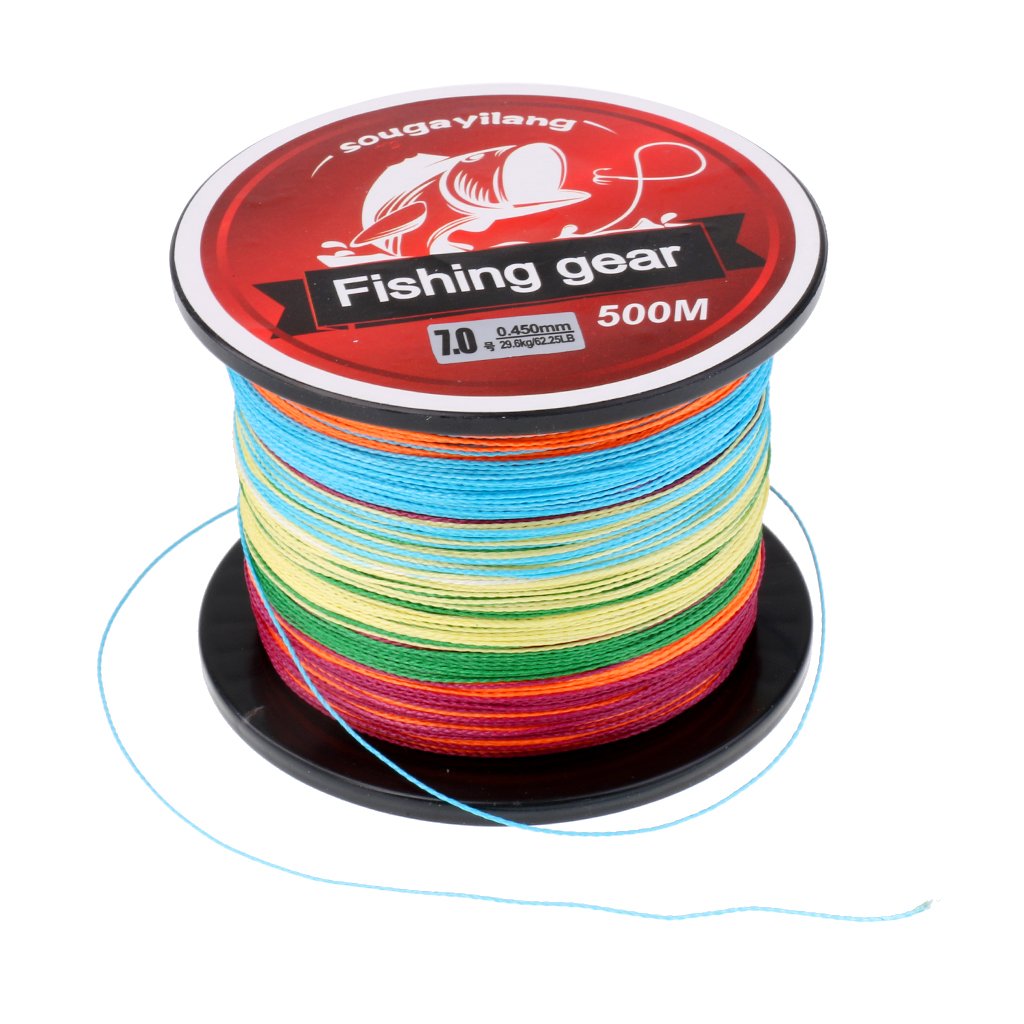 Rashi 500m/547yds 4 Strands Multifilament Braided Fishing