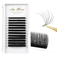 Vista 14 de YY - Extensiones de pestañas Y, rizo D, 0.003 in, 0.315-0.591 in, bandeja mixta, extensiones de pestañas con volumen, fácil aplicación en abanico