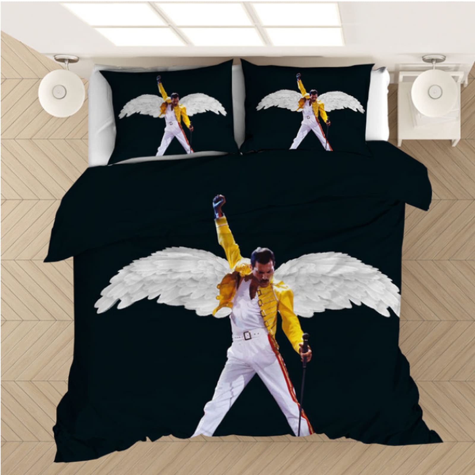 Ysldtty 3D Bedding Set 3D Printed Duvet Covers Pillowcases Comforter Bedclothes Bed Linen H2047u 200Cm X 200Cm With 2 Pice Pillowcase 50Cm X 75Cm