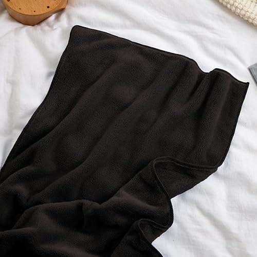 Vista 200 de Juego de toallas de microfibra de 8 piezas, 2 toallas de baño, 2 toallas de mano, 4 toallas pequeñas, toalla de baño extra grande para baño, hotel