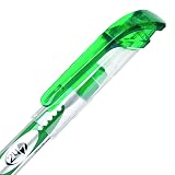 Pentel 24/7 Roller Ball Pen Medium Line, Green Ink, Box of 12 (BLD97-D) – view 2