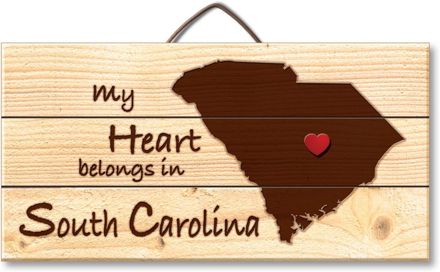 Highland Woodcrafters South Carolina Laser Etched Pallet