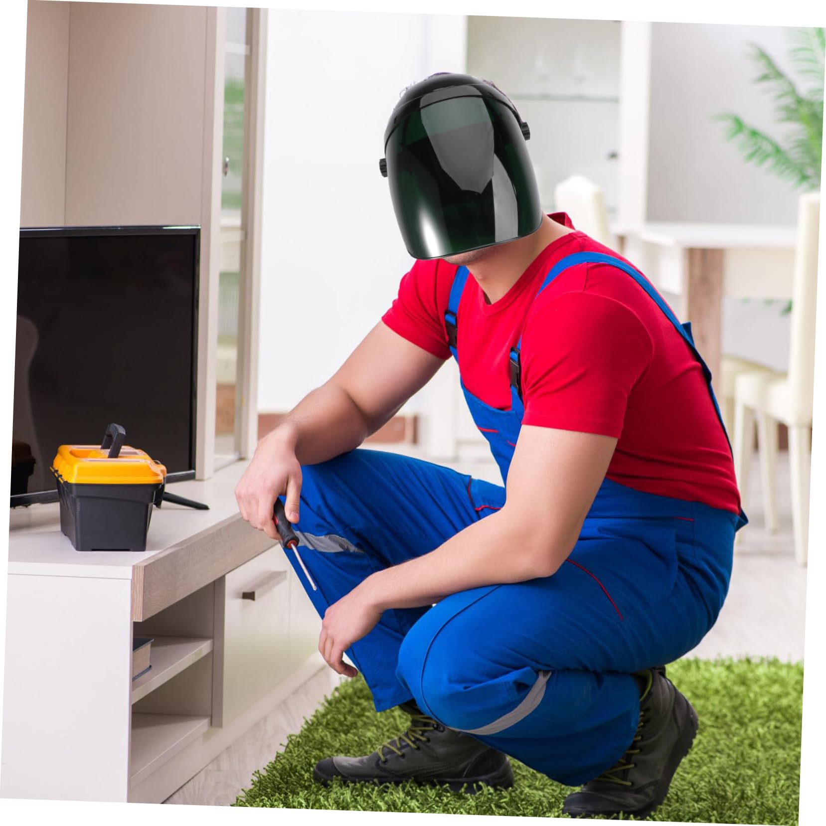 Maschera Testa Design Saldatura da Plastica per Verde | Antiriflesso, Resistenza alla Pressione, per Operazioni ad Alta Temperatura