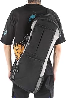 RiToEasysports Borsa per tappetini da Yoga Borsa Multifunzione per tappetini da Yoga con Tasche Multiple e Cerniera di Facile Accesso per la Maggior Parte dei tappetini
