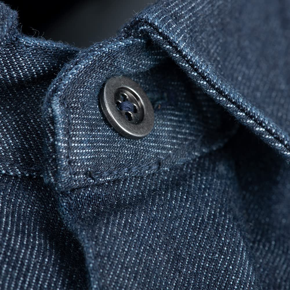 Oxford Products Oxford Original Approvato AA Rated Camicia da Equitazione Moto, Indaco, M Uomo