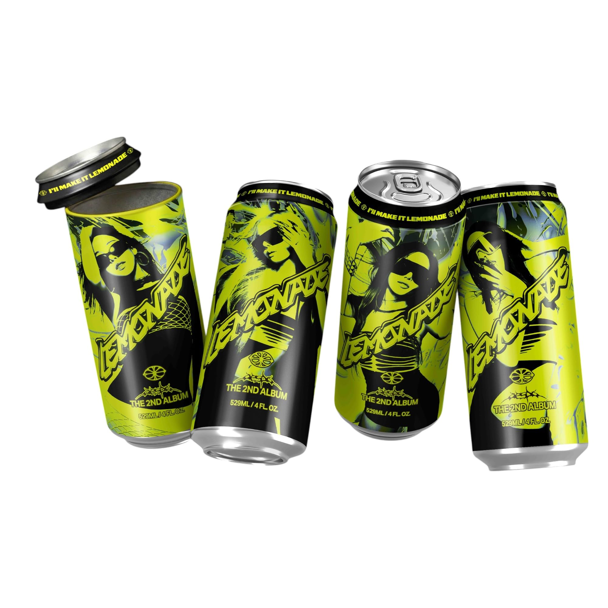 aespa LEMONADE el regalo perfecto para fans con este formato lata aleatorio
