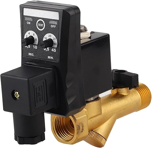 Miniatura 2 de Accesorios de pulso, manual programable comprimido timedG1/2 DN15 válvula de drenaje cronometrada electrónica automática para gestión de condensados