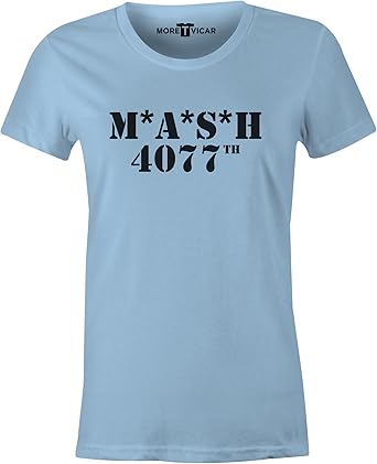 Mash 4077th Women's T-Shirt, lightblue, S : Amazon.ca: Clothing, Shoes \u0026  Accessories