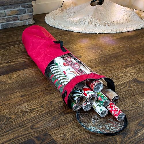 Miniatura 3 de Bolsa de almacenamiento para papel de regalo de Santa's Bags, n.° de pieza del fabricante SB-10155