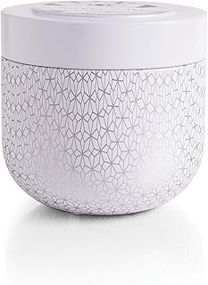 Scented Candle with Muse Tin Holder - Luxury Candles for Home Scented with Tropical Fruits & Sugared Citrus - Long Lasting Soy Wax Blend (Volcano, 12.5 Oz)