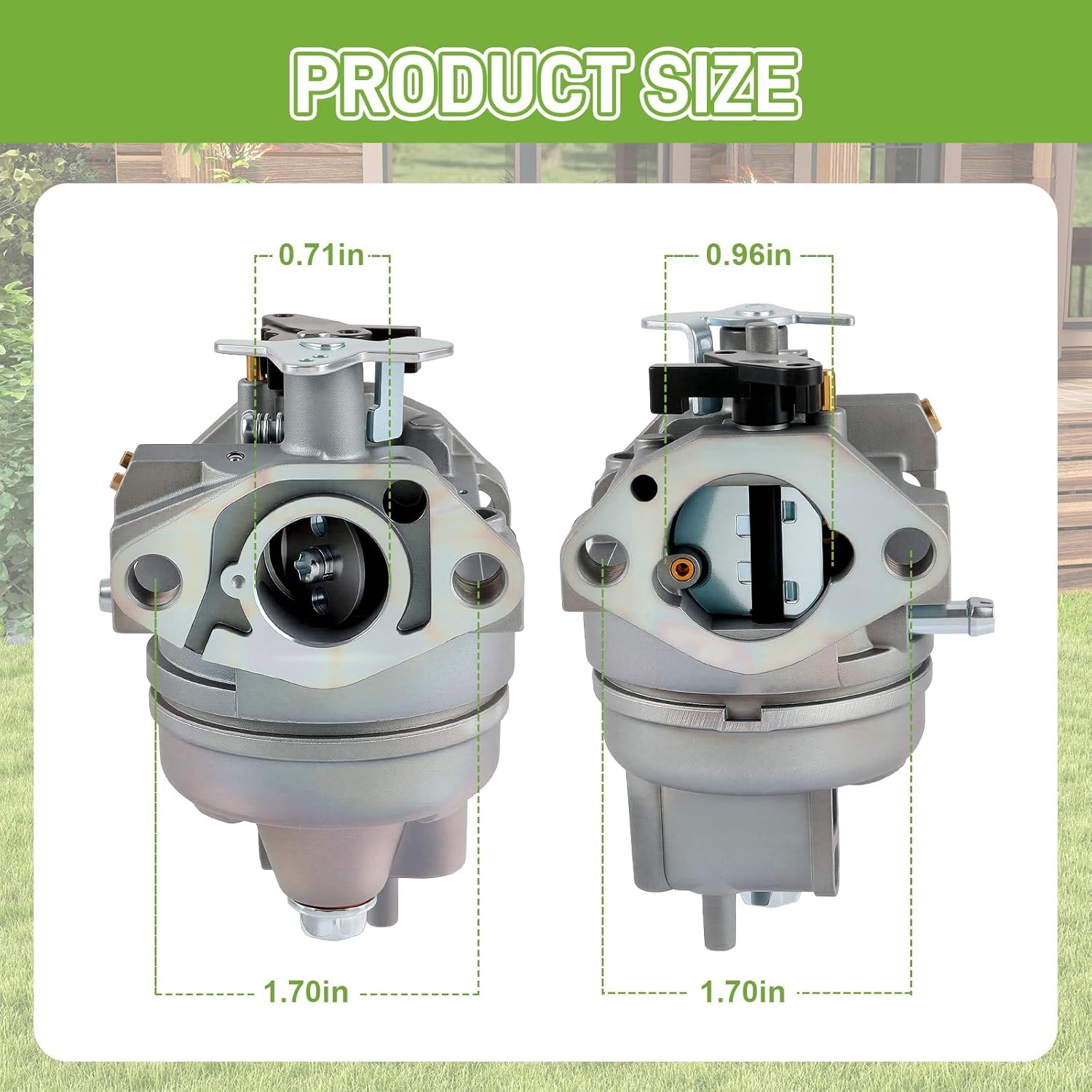16100-Z1A-801 16100-Z1A-013 16100-Z0J-003 16100-ZL8-803 16100-ZL8-802 Carburetor for Honda GC160 GC190 GC190A GC190LA Pressure Washer Motor Replaces 16950-ZM0-003 16100-Z0J-013