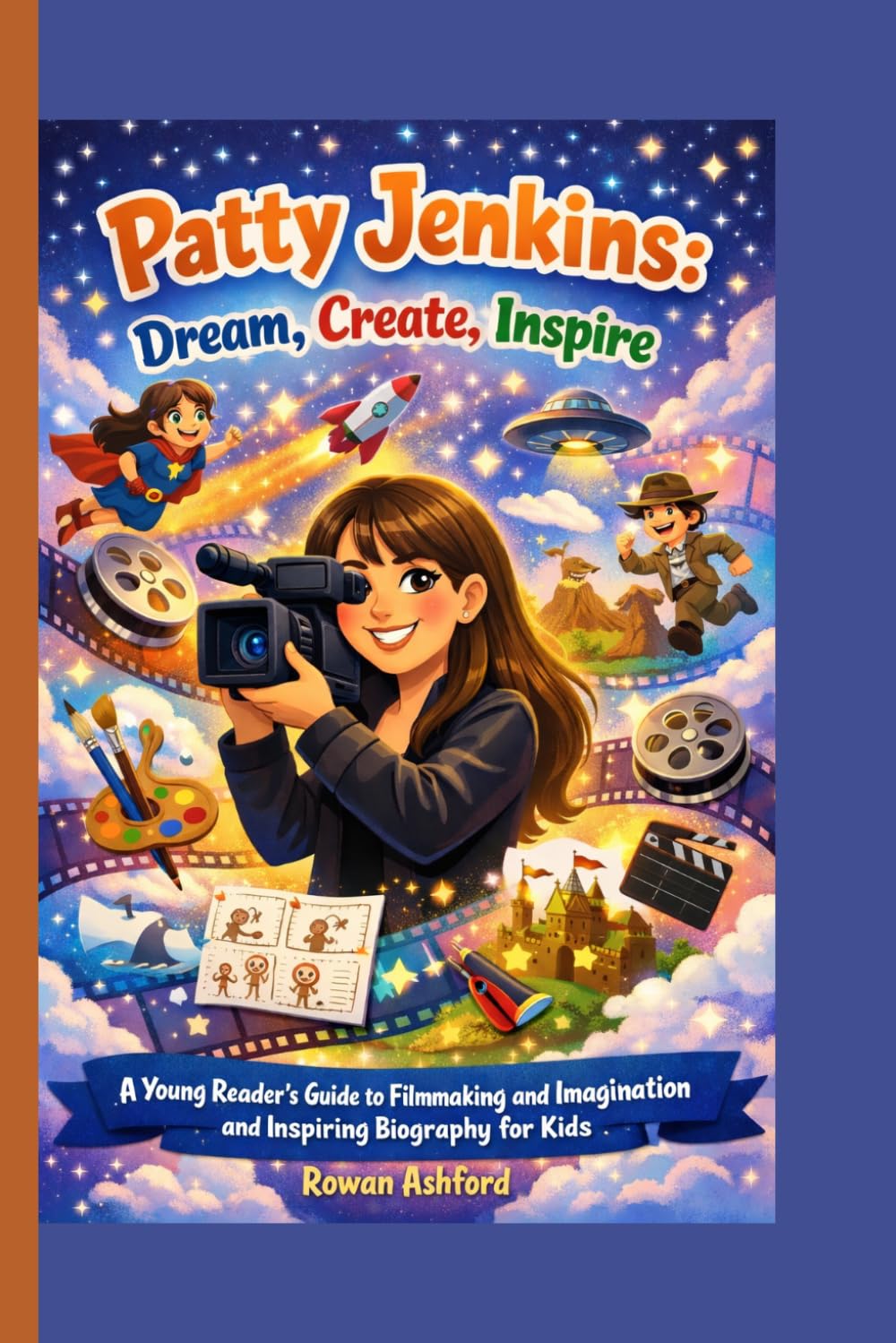 PATTY JENKINS- DREAM, CREATE, INSPIRE: A Young Reader’s Guide to Filmmaking and Imagination and Inspiring Biography for Kids
