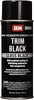 Vista 1 de SEM 39063 Aerosol negro con ribete brillante, 12 onzas