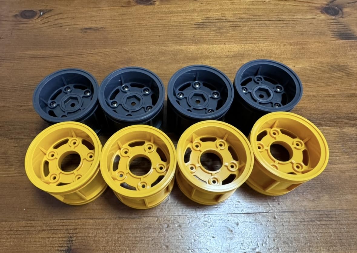 Amazon.co.jp: タミヤ コミカル系 WR-02CB ホイール リム×2&スポーク