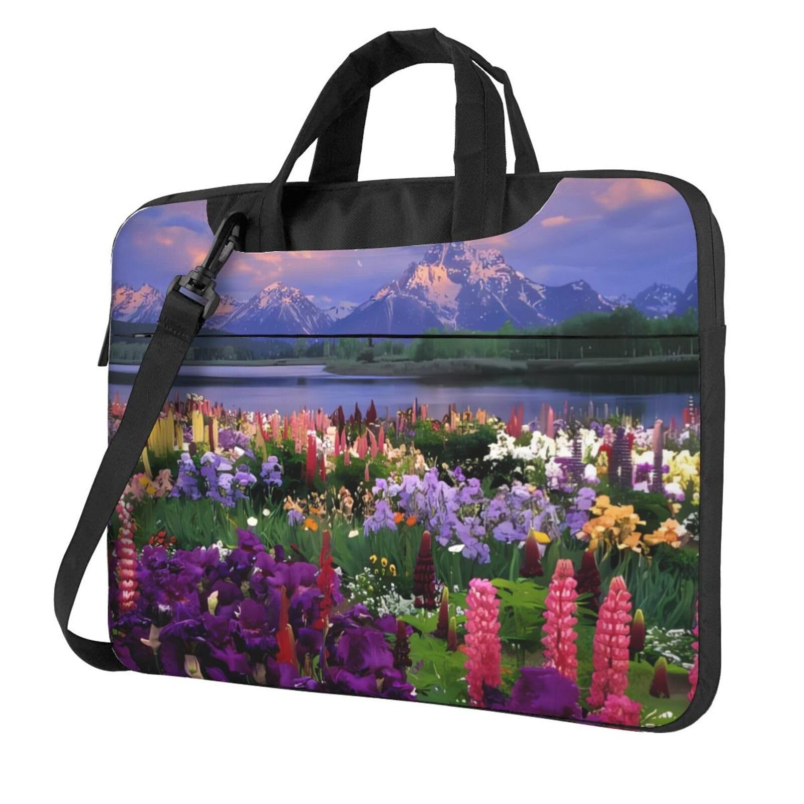 Porte-documents ordinateur portable aux finitions soignées DEHIWI Belles Fleurs - 8