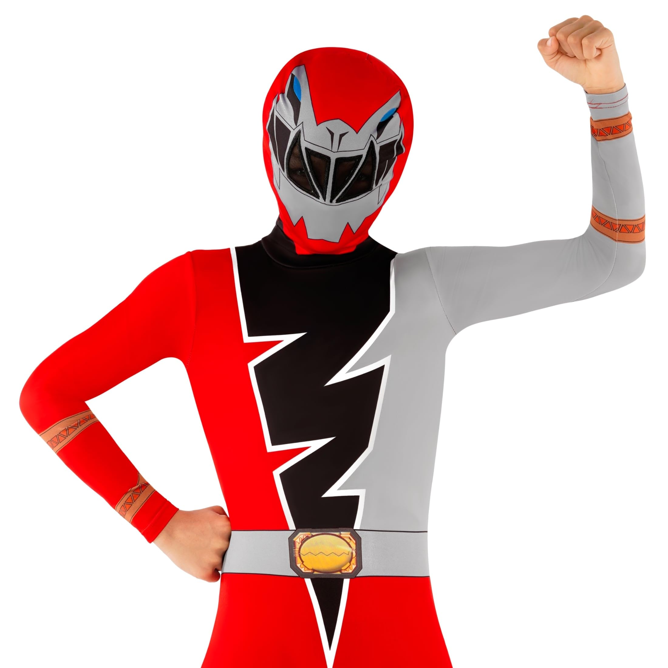 Morphsuits Red Deco Dino Fury Kids