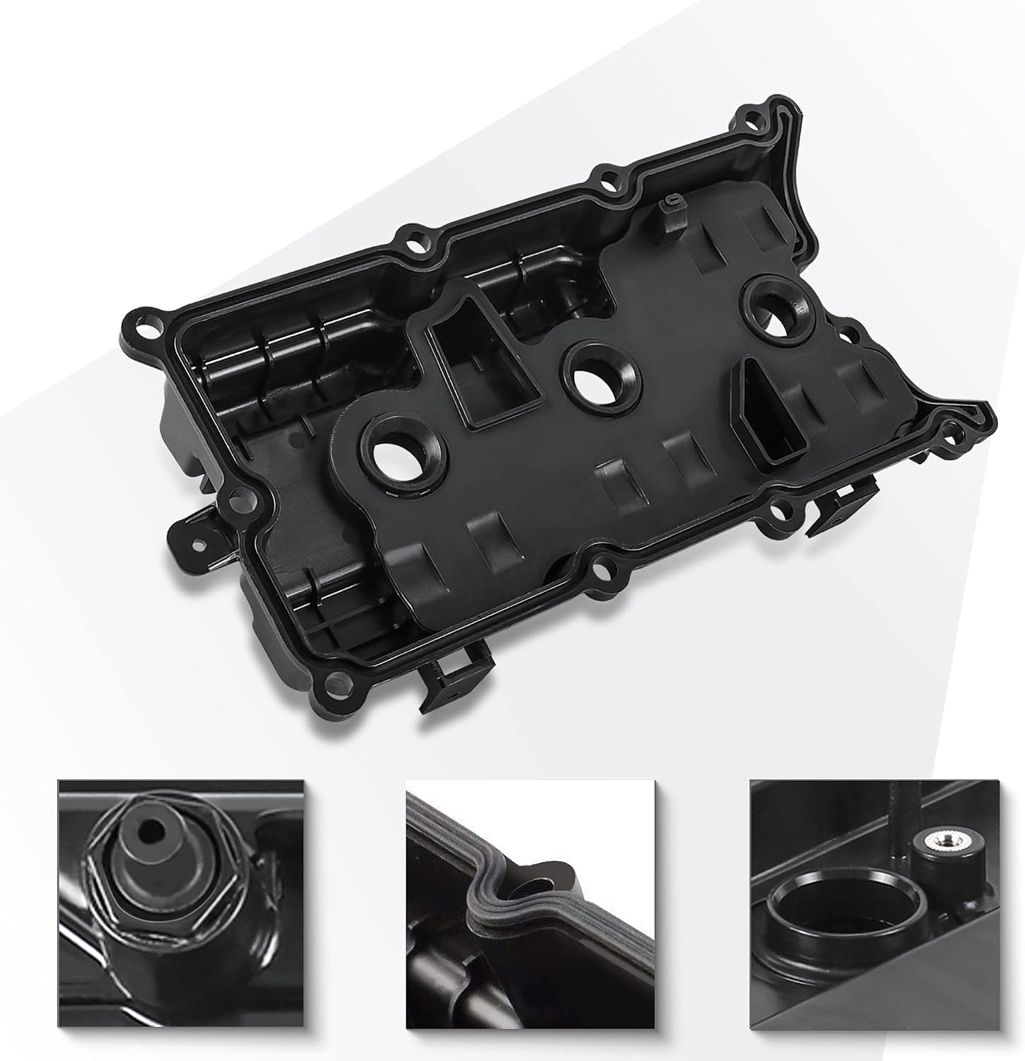 MOSTPLUS Rear RH Engine Valve Cover w/Gasket 264-984 Compatible with Nissan 3.5L VQ35DE