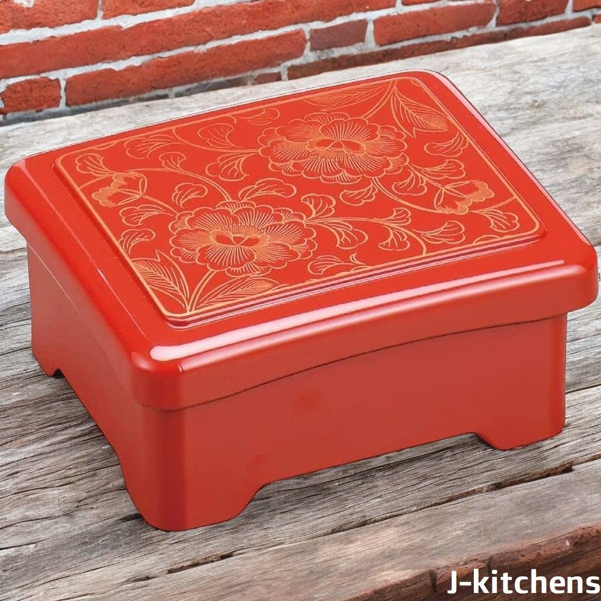 Amazon.co.jp: J-kitchens 鰻重箱 日本製 10個セット うな重 重箱 隅丸