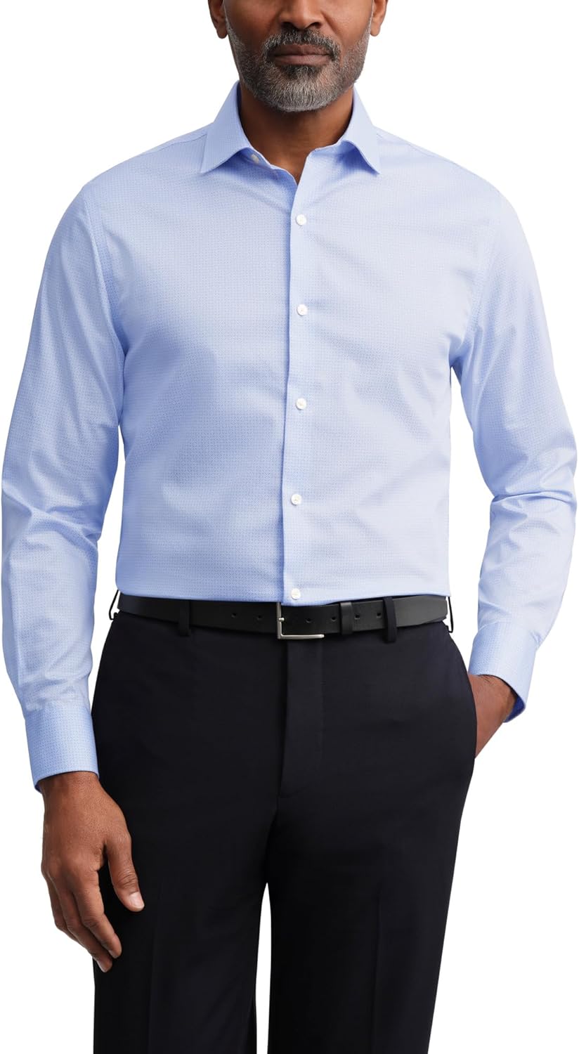 Tommy Hilfiger Mens Dress Shirt Slim Fit Essentials