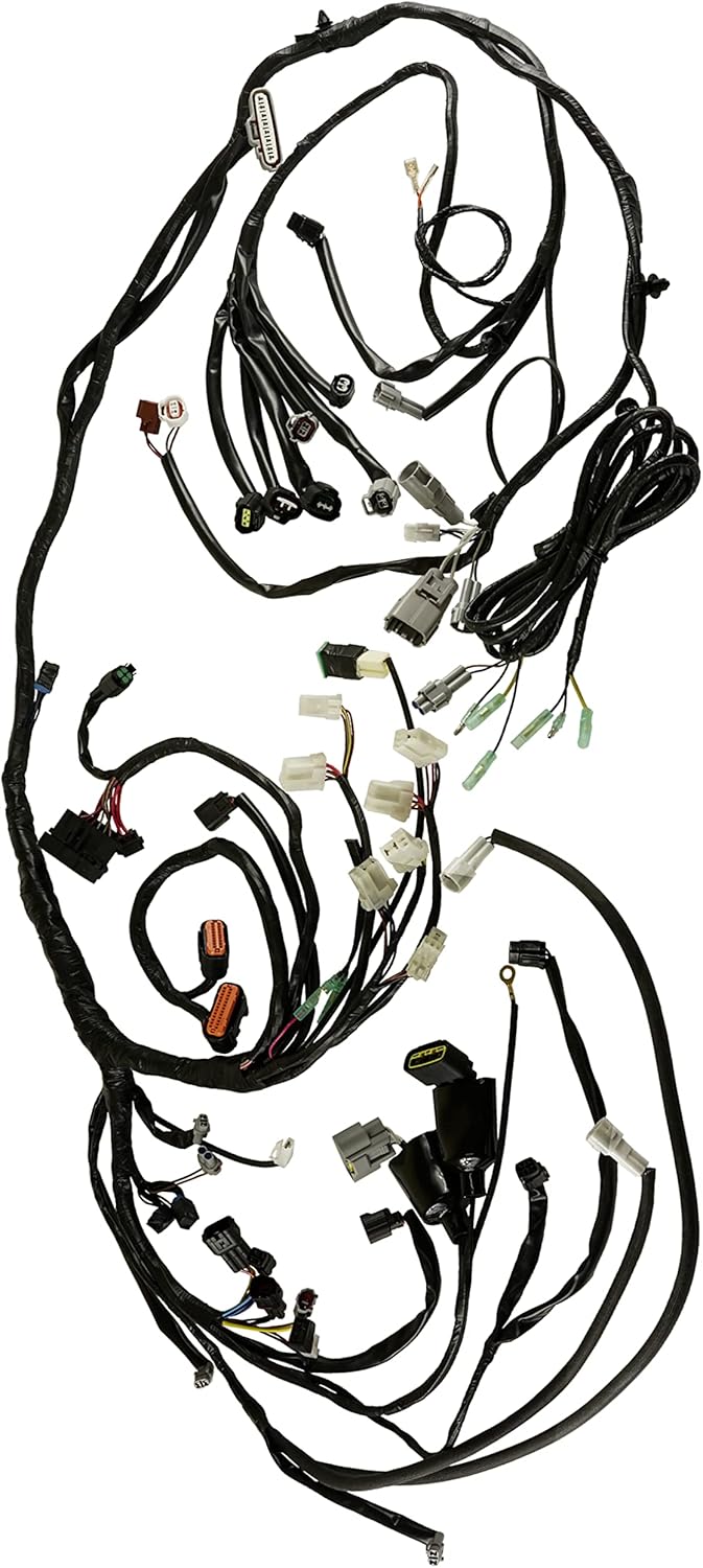 Caltric Wiring Harness compatible with Yamaha Rhino 700 YXR700F 2009 2011 / Sport Edition 2009 2011