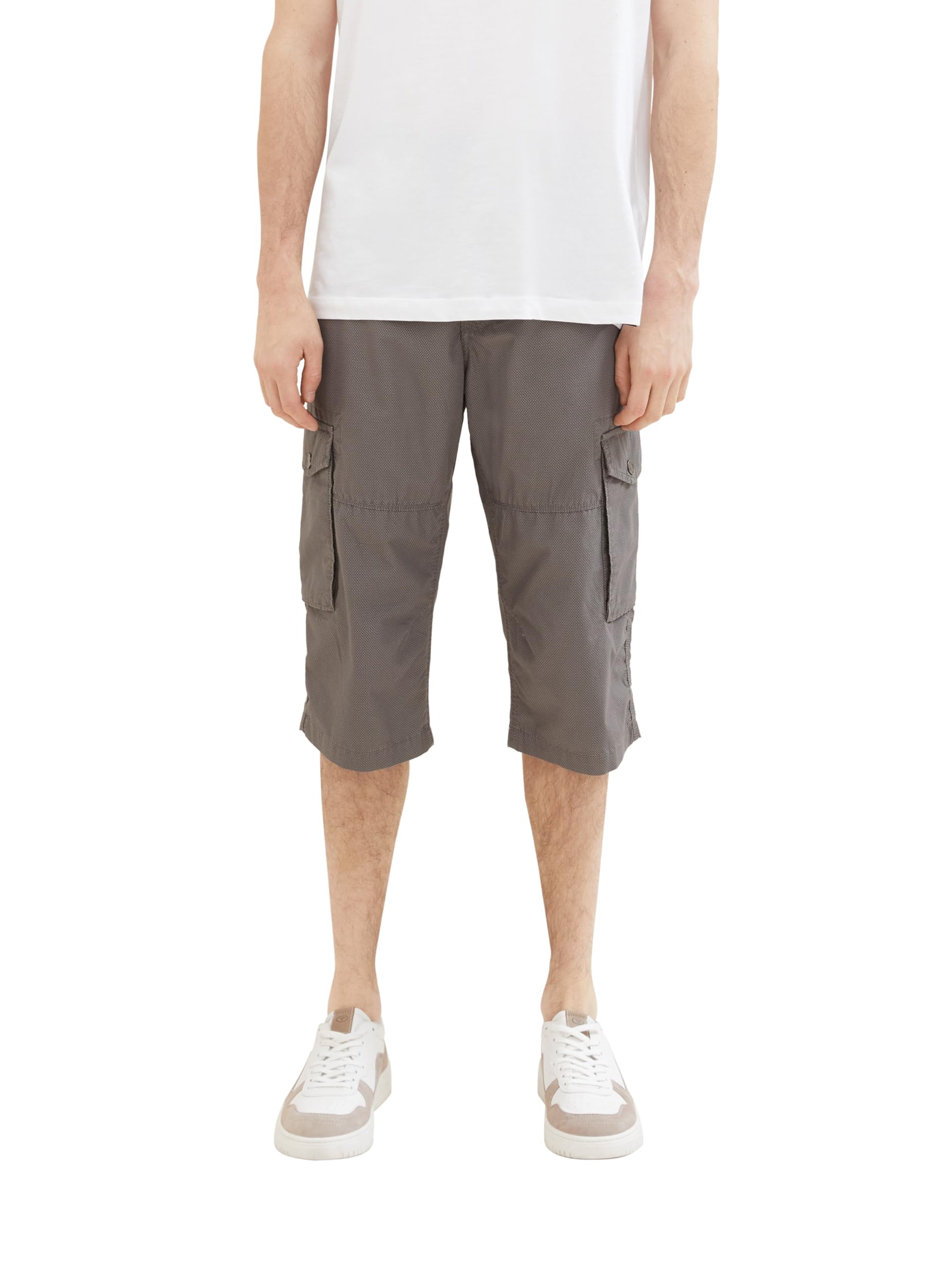 Tom Tailor Herren Relaxed Fit Overknee Cargo Shorts 1040225