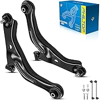 Vista 87 de PHILTOP Kit de suspensión ajustable de elevación de 1-6 pulgadas, 4 piezas de brazos de control superiores e inferiores delanteros compatibles