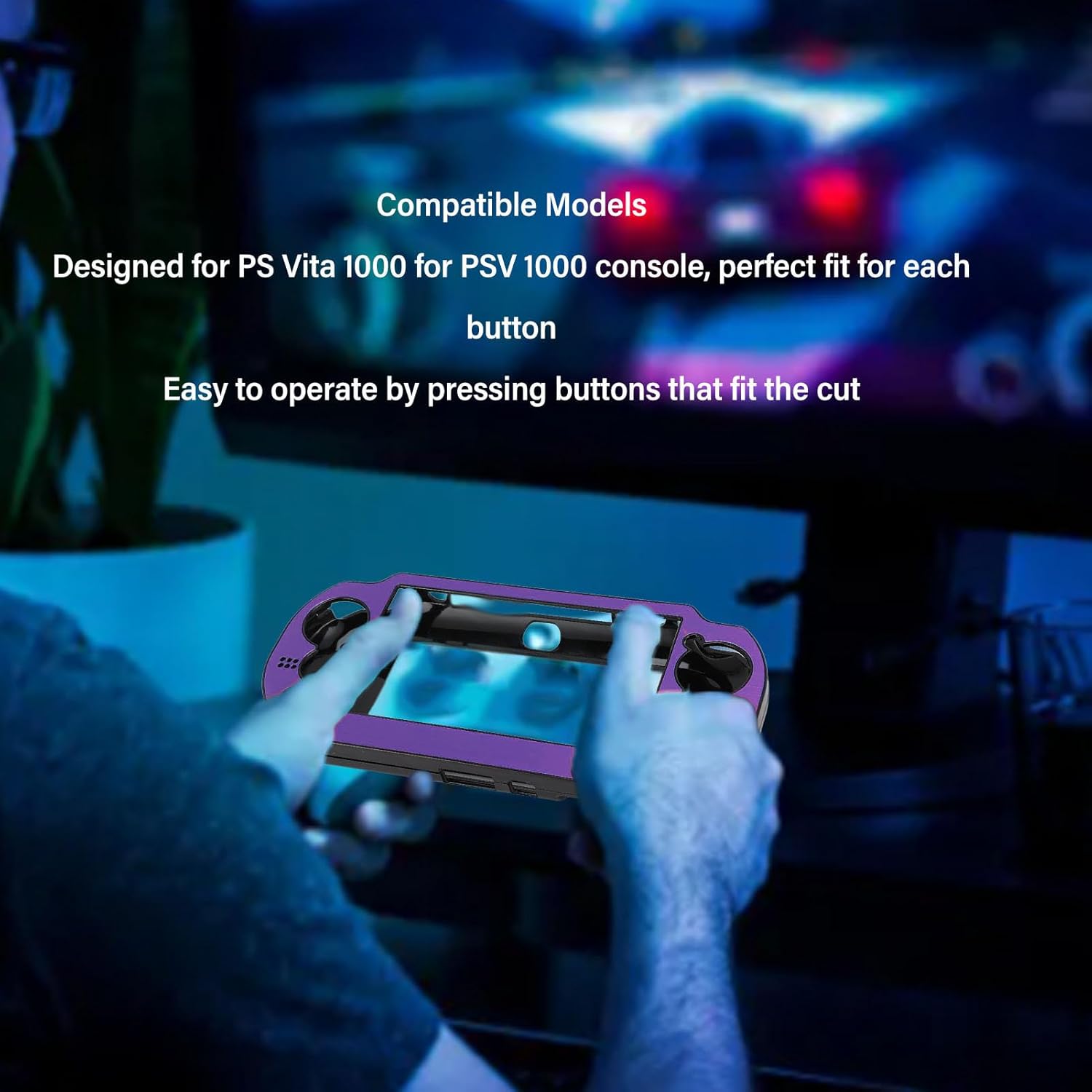 Hard Case, Aluminum Alloy Game Console Metal Case Protective AntiScratch Cover for Game Console (#4)