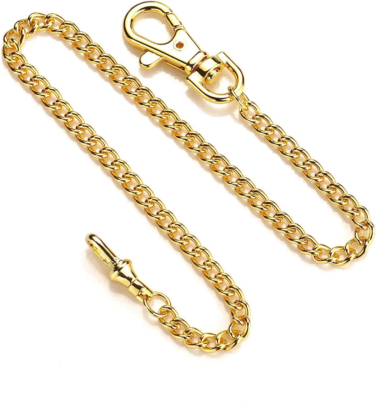 BOSHIYA Pocket Watch Albert Vest Chain Vintage Metal Alloy Pocket Vest Chain