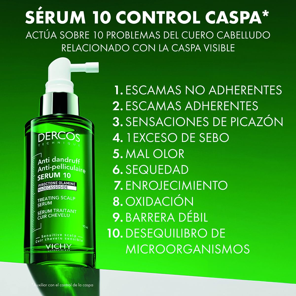 Vichy Dercos Serum 10 Leave-On Control Schuppen
