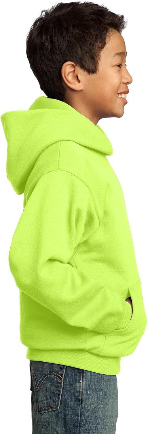 Port & Company Boys' Pullover Hooded Sweatshirt: Clothing, Shoes & Jewelry