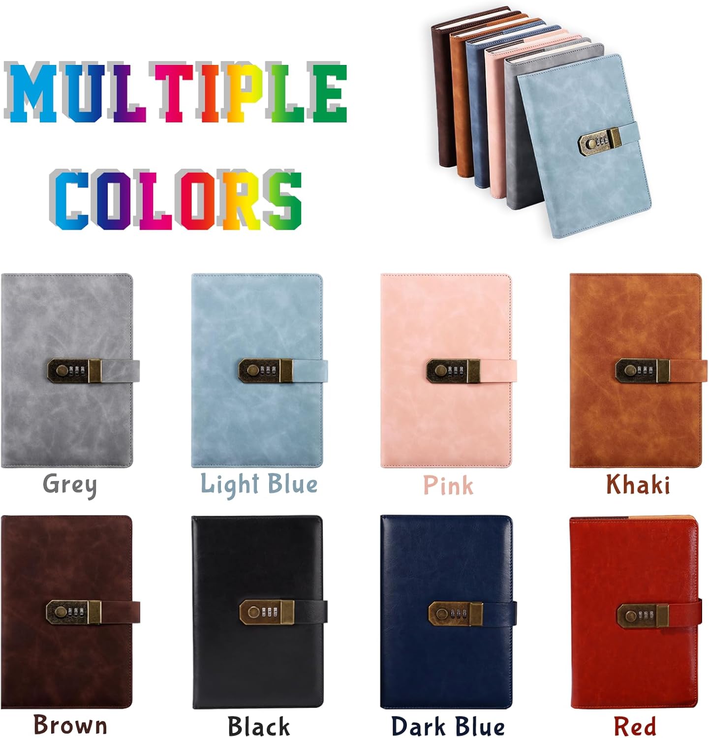 Personalized Leather Journal Custom Notebook Customized Engraved Journal Gift for Friends, Coworker,Graduation,Teacher - Image 4