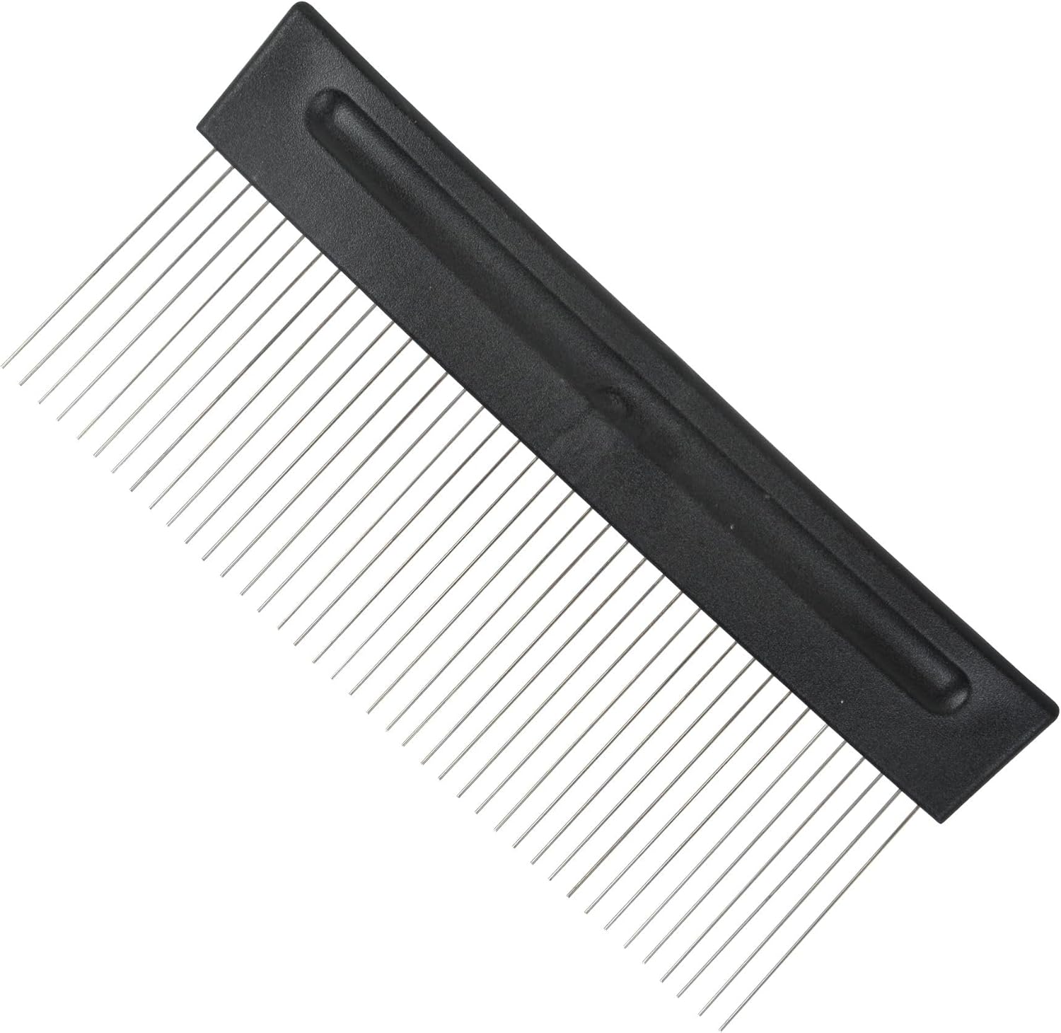 Nichiyo Stainless Steel Graining Tool for Wall Texture, 12 Inch Lightweight Scarifier, Plaster Art Scraper for Cement Decoration and Home Texture Projects(D1139B)