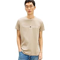 Tommy Hilfiger Tommy Logo Tee Mw0mw11797 Maglietta S/S, Green (Keystone)
