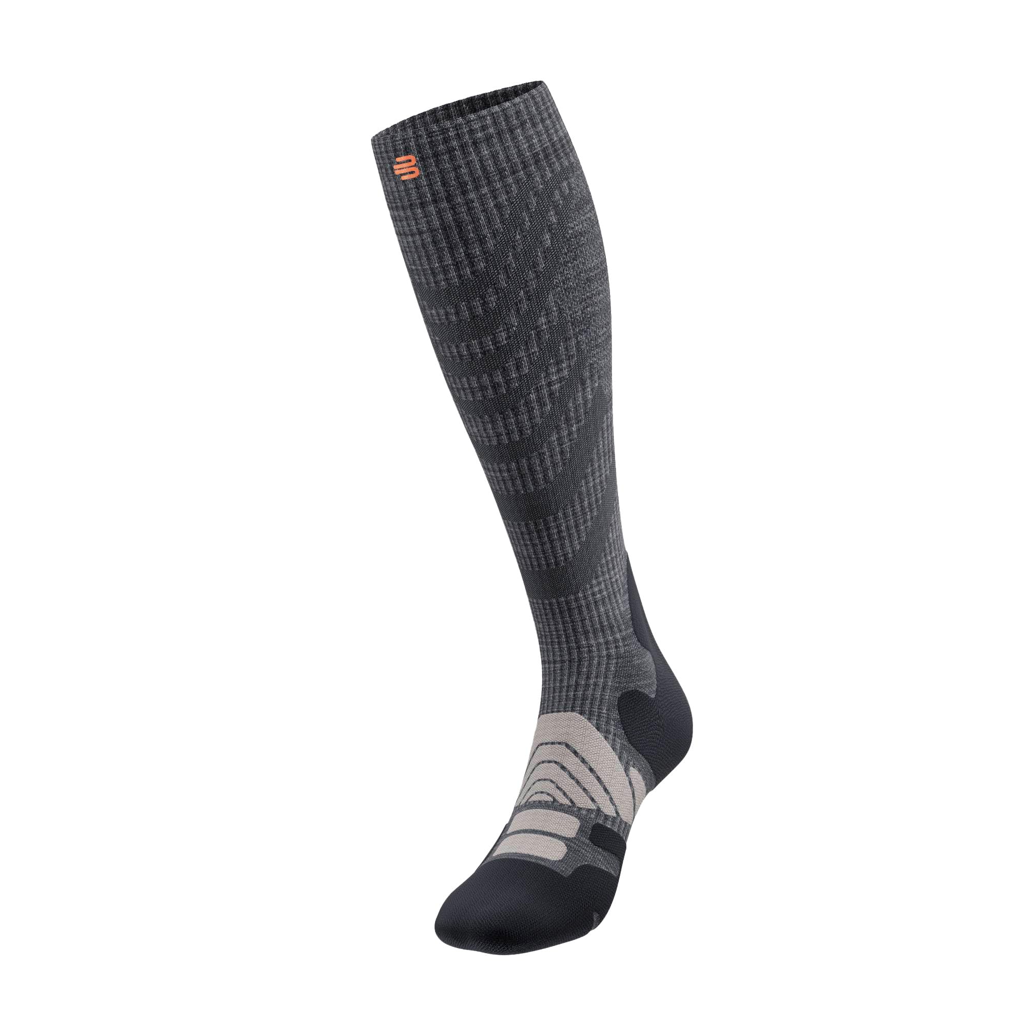 BAUERFEIND Wandersocken Outdoor Performance Mid Cut Socks“ für Outdooraktivitäten wie Wandern (Trekking, Hiking), 1 Paar Sportsocken aus Wolle (Merino)