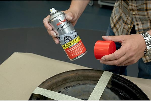 NIGRIN Rostprimer- Spray, verhindert Korrosion, bietet Langzeitschutz, grau, 400 ml - 4