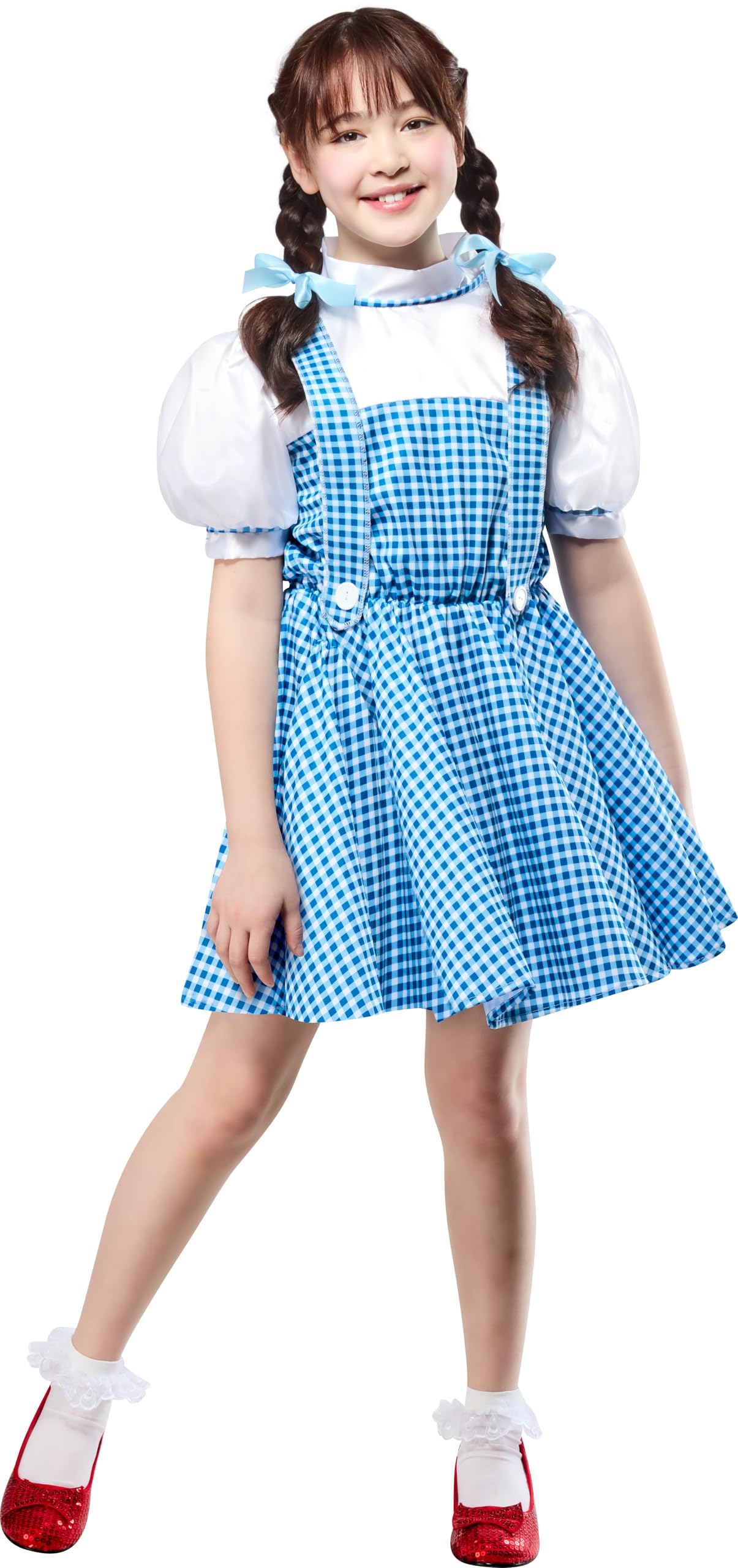 The Wizard of Oz: Dorothy Costume for Kids, Girl's Small