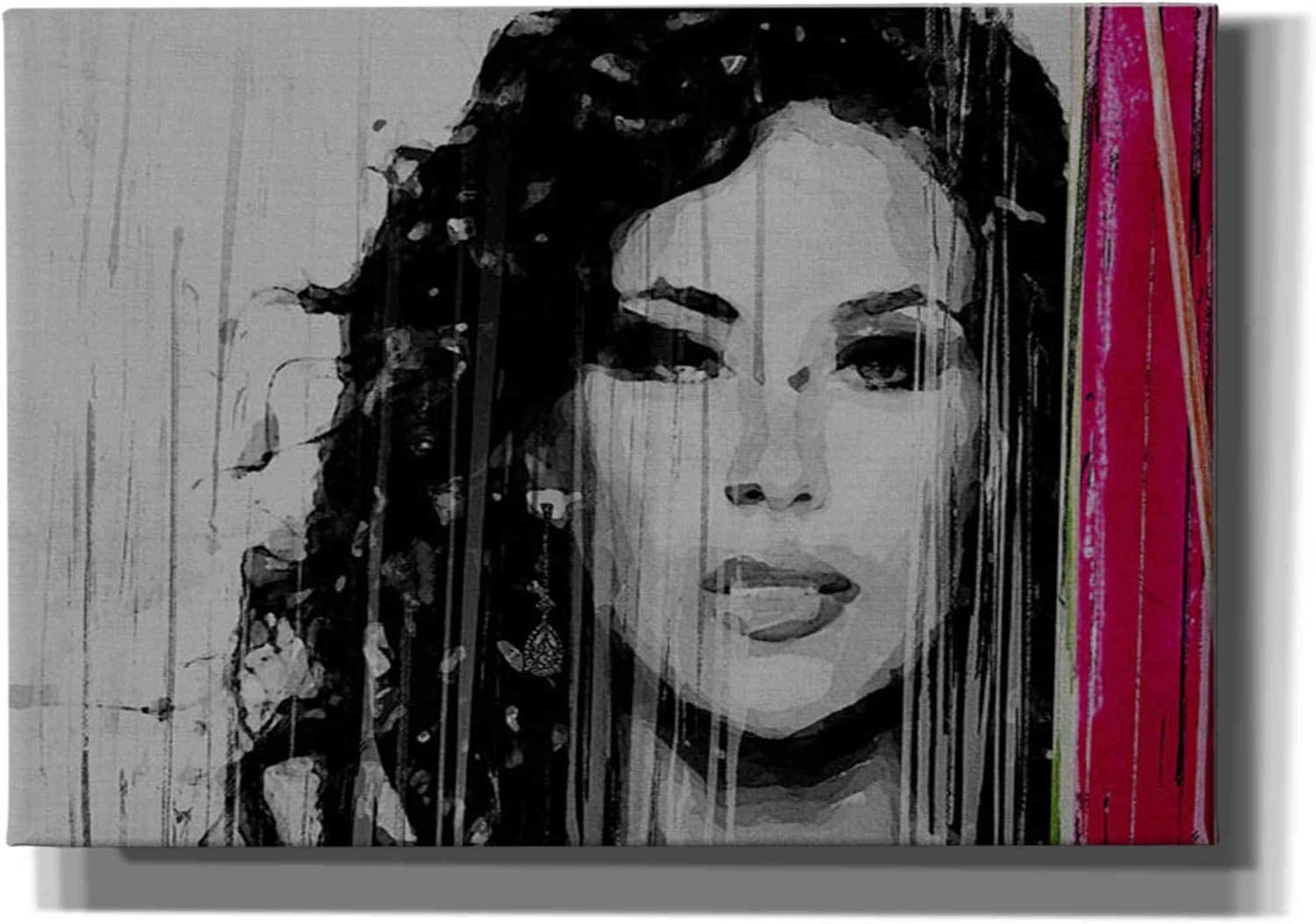 Epic Graffiti 'Painted Lady' by Karen Smith, Canvas Wall Art, 18"x12"