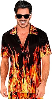 W WIDMANN MILANO Party FashionWidmann – Kostym eld man, kortärmad skjorta, djävul, flammor, sommaroutfit, halloween - Amazon Deal & Rabatt
