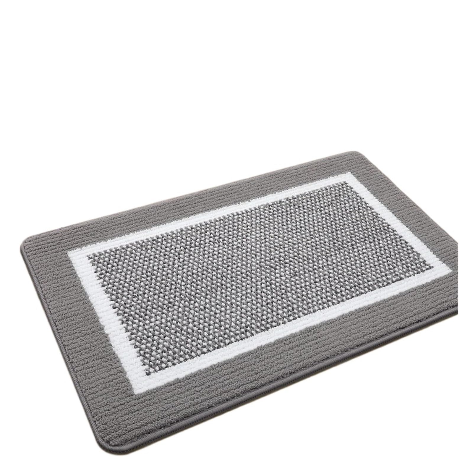 Felpudo de entrada de 60x90cm para el hogar con base antideslizante