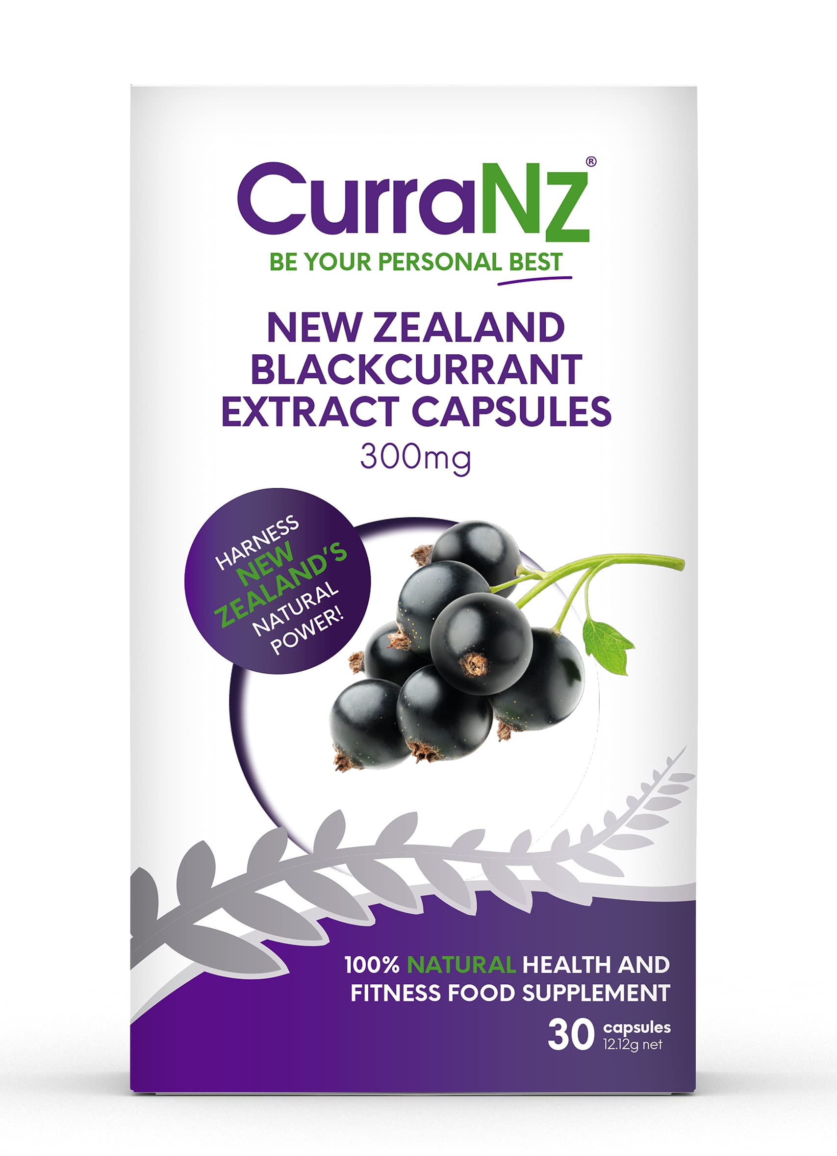 CurraNZ+New+Zealand+Blackcurrant+Extract+Supplement+Capsules+Muscle