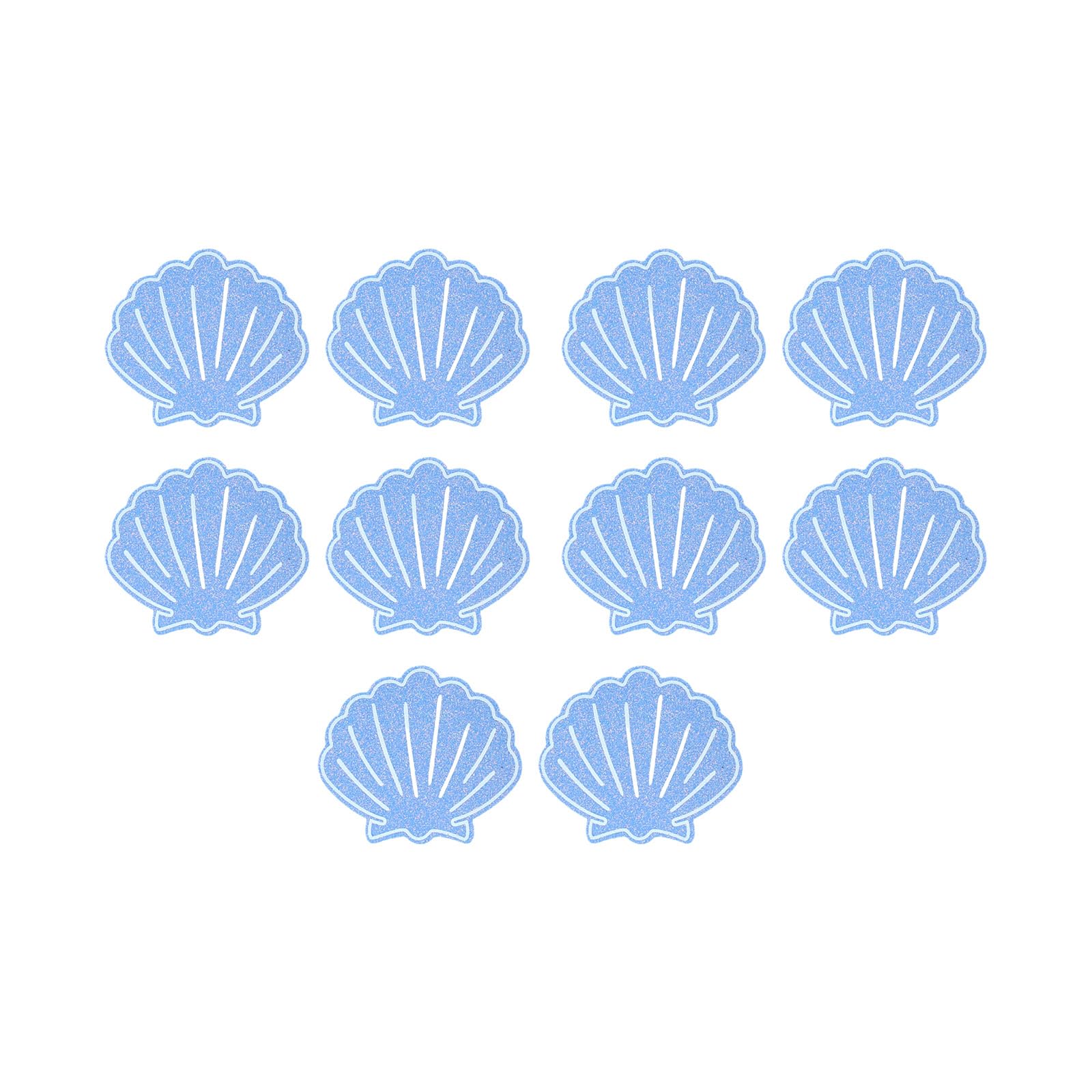 ZWWAAZHF Adhesive Pasties Nipple Covers Chest Stickers for Women Club Party Glittering Sea Shell Single Uses Breast Petals Pastie Single Uses Nipple Covers for Women