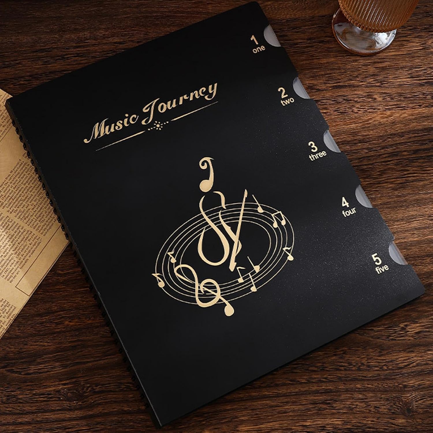 Music Folder Music Sheet A4 Holder Binder image 3