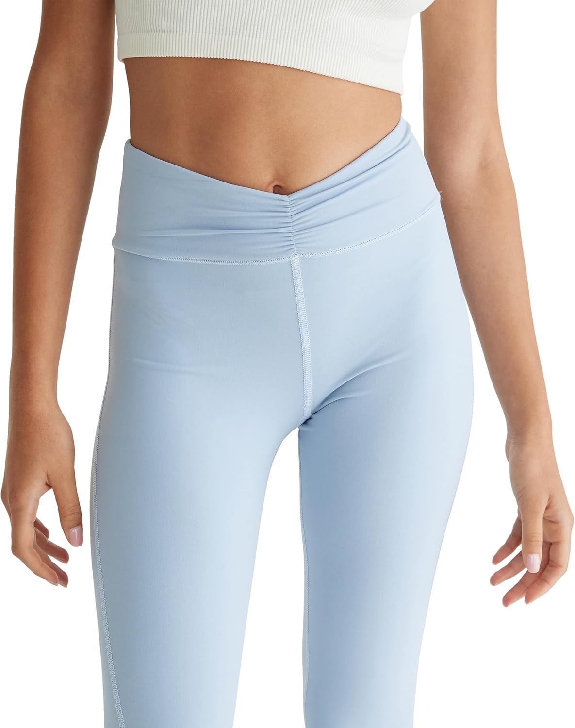 Aeropostale Women's Airsoft High-Rise Cinched Flare Legging - Image 3