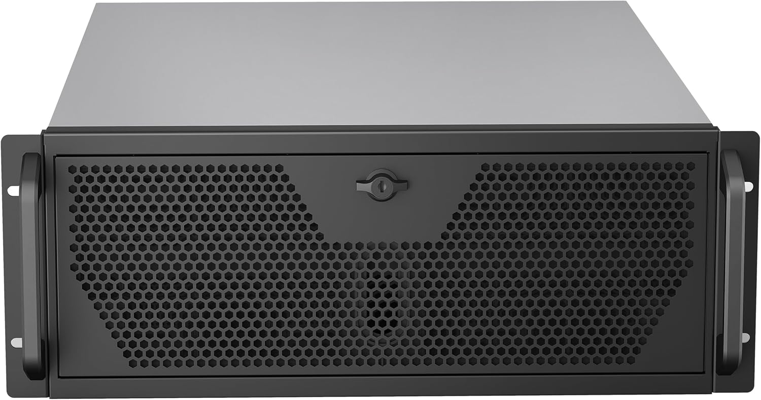 Rosewill 4U Rackmount Server Chassis | Supports up to 2 x 3.5 HDD & 4 x 2.5 SSD | E-ATX & SSI-EEB Compatible | 360mm AIO Support | 3X 120mm PWM Fans | USB 3.2 Type-C | RSV-L4620