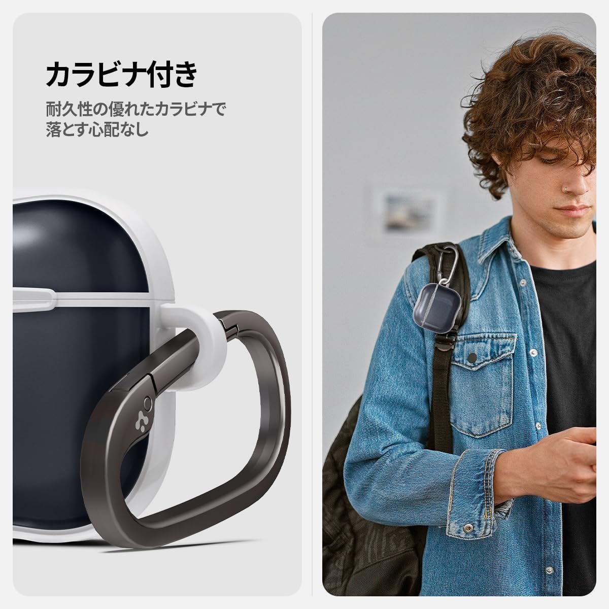 Amazon | Spigen Airpods 第4世代 ケース AirPods 4 ケース TBU 半透明
