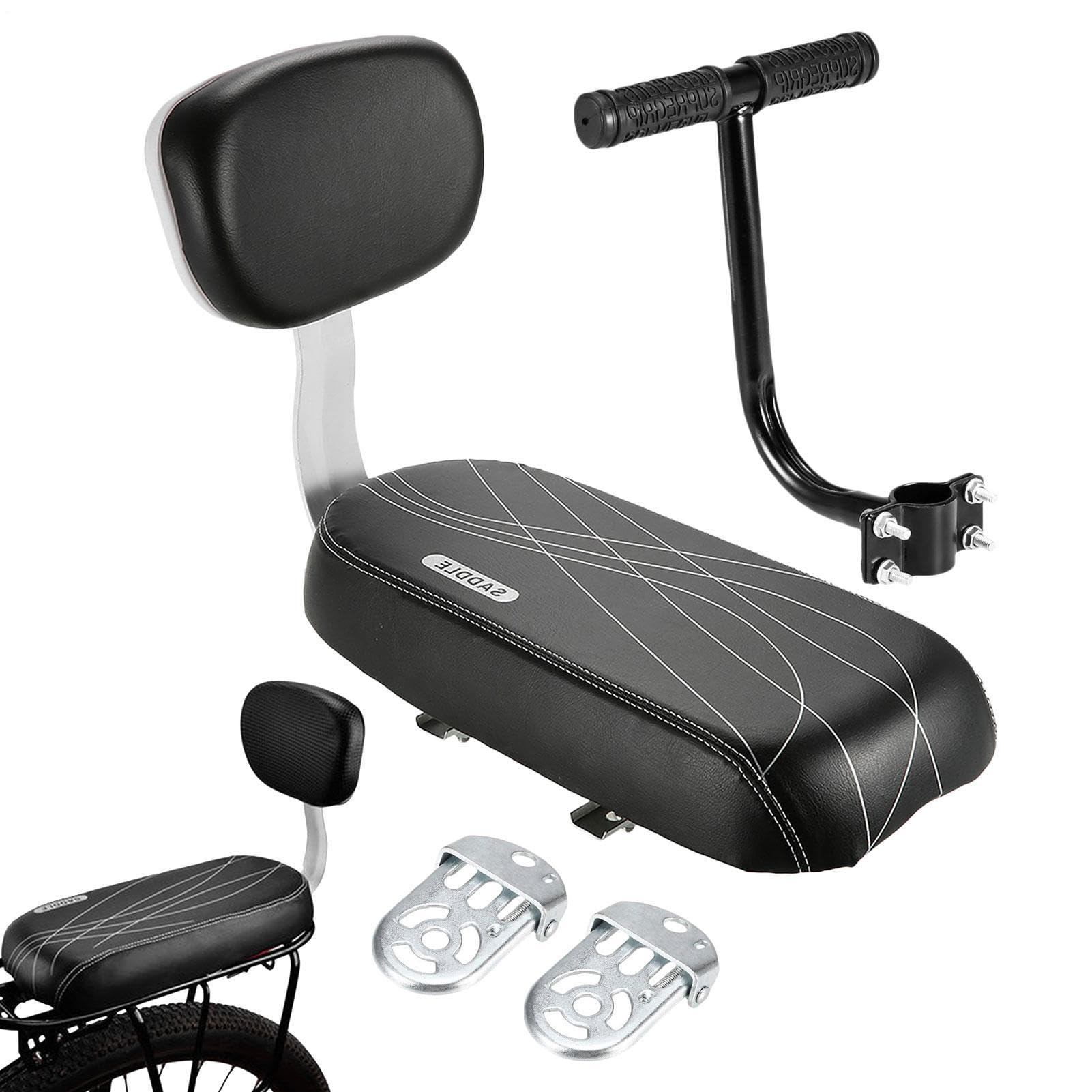 Seggiolino per bicicletta per bambini - Bracciolo posteriore, sedili per bicicletta Bambino, Seggiolino per bicicletta