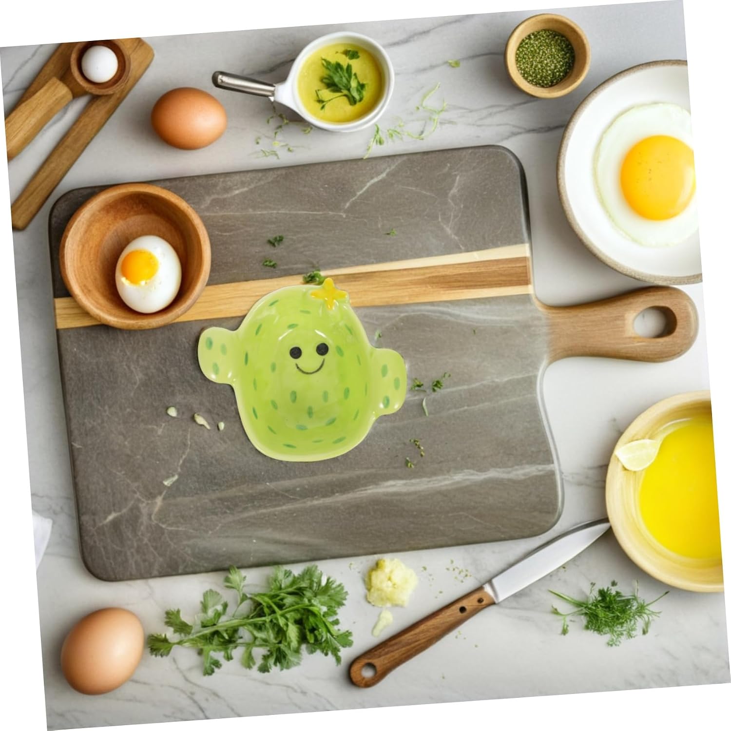 Cartoon Ceramic Dipping Sauce Plate Cute and Playful Design for Condiments Versatile Food Dish for Dipping Sauce and Side Dishes for Appetizers and Dinner Bowls