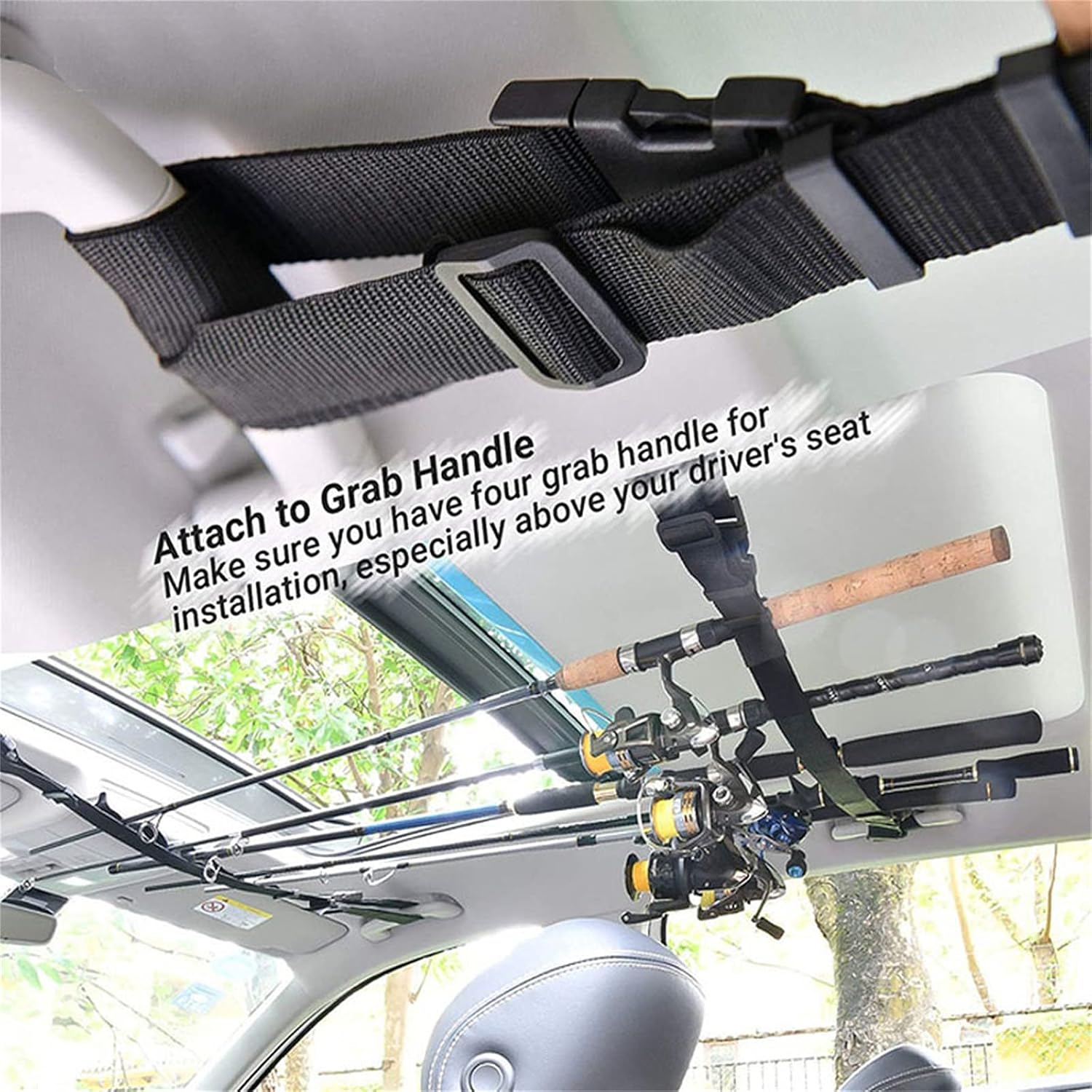 Wufahdf Vehicle Fishing Rod Holder, 2-Pack, photo 5 of 7