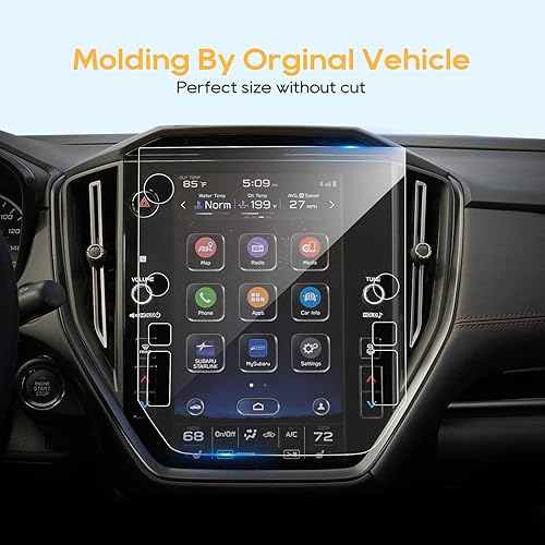 Miniatura 4 de LFOTPP Protector de pantalla WRX 2023 para Subaur WRX STARLINK 2022 2023 Pantalla de vidrio de infoentretenimiento de 11.6 pulgadas en el