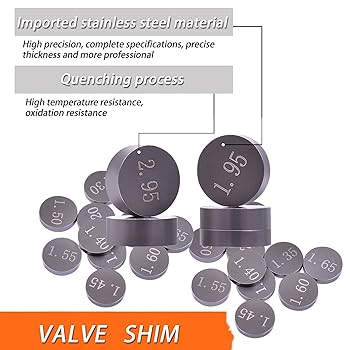 Motorcycle Complete Valve Shim Kit 7.48mm 1.20-3.50mm